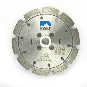 Диск алмазный отрезной 125D –  SANKY стандарт Фланец М14 для гранита и  бетона арт. 10-9