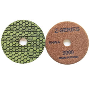 Гибкие полировальные круги Ф100 ULTIMATE 3.0Т COLOR SANKY #3000 для гранита, мрамора и керамогранита арт. 16-707